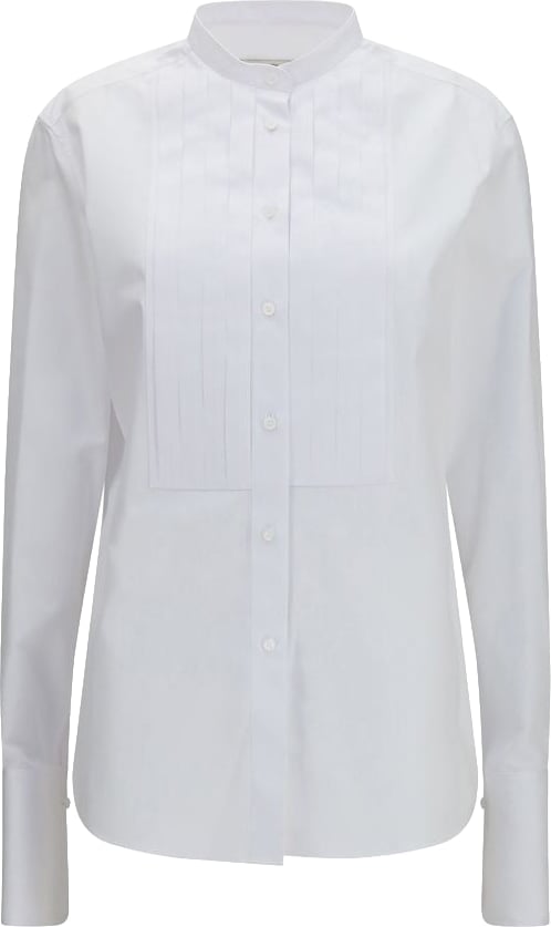 Fendi White Cotton Dress Shirt