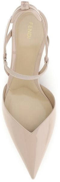 Fendi Beige Calf Leather Bos Taurus Pumps