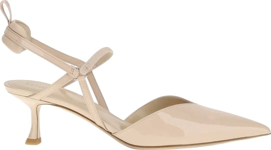 Fendi Beige Calf Leather Bos Taurus Pumps