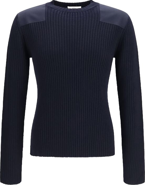 Fendi Blue Wool Oves Aries Sweatshirt