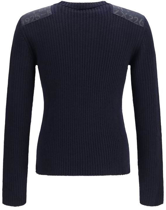Fendi Blue Wool Oves Aries Sweatshirt