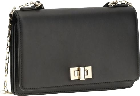 Fendi Black Calf Leather Bos Taurus Wallet