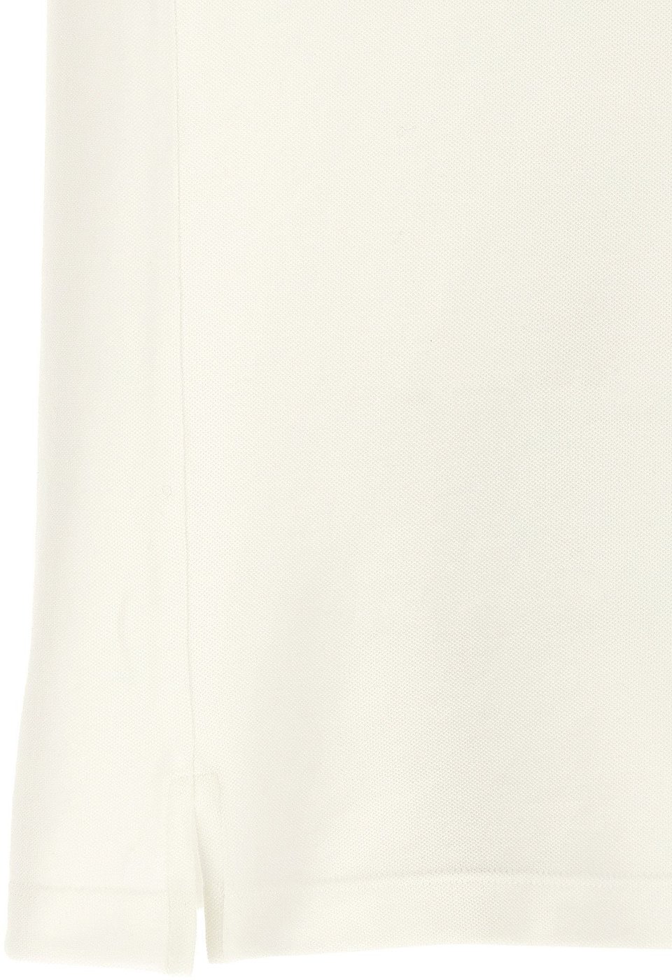 Fendi White Cotton Polo Shirt