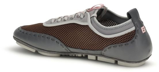 Fendi Multicolor Calf Leather Bos Taurus Athletic Sneakers