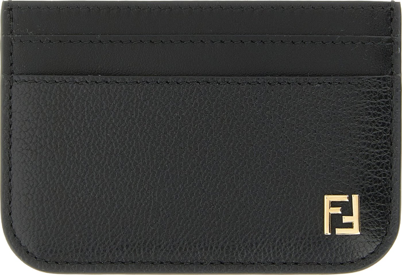 Fendi Black Calfskin Cardholder