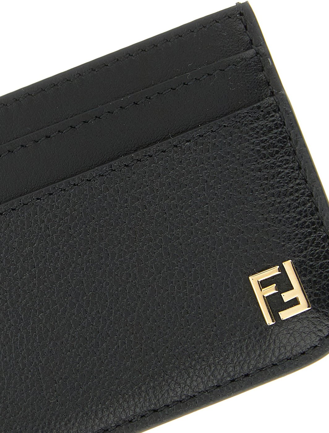 Fendi Black Calfskin Cardholder