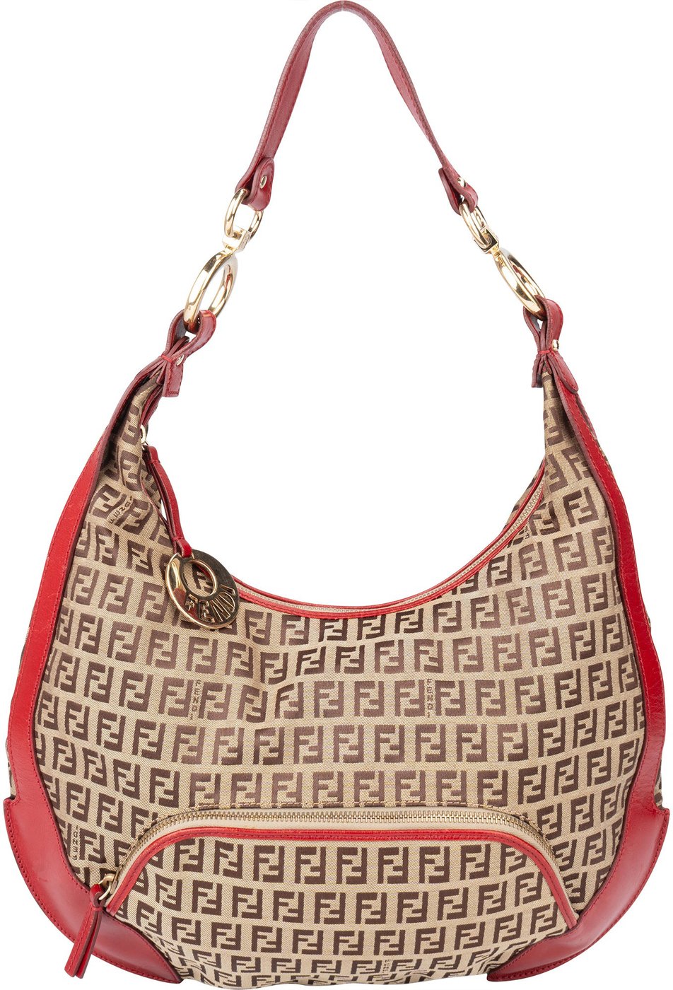 Fendi FF Monogram Zucca Handbag