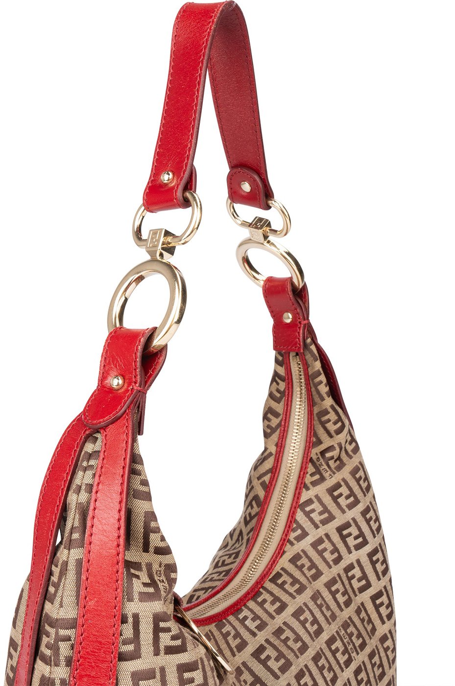 Fendi FF Monogram Zucca Handbag