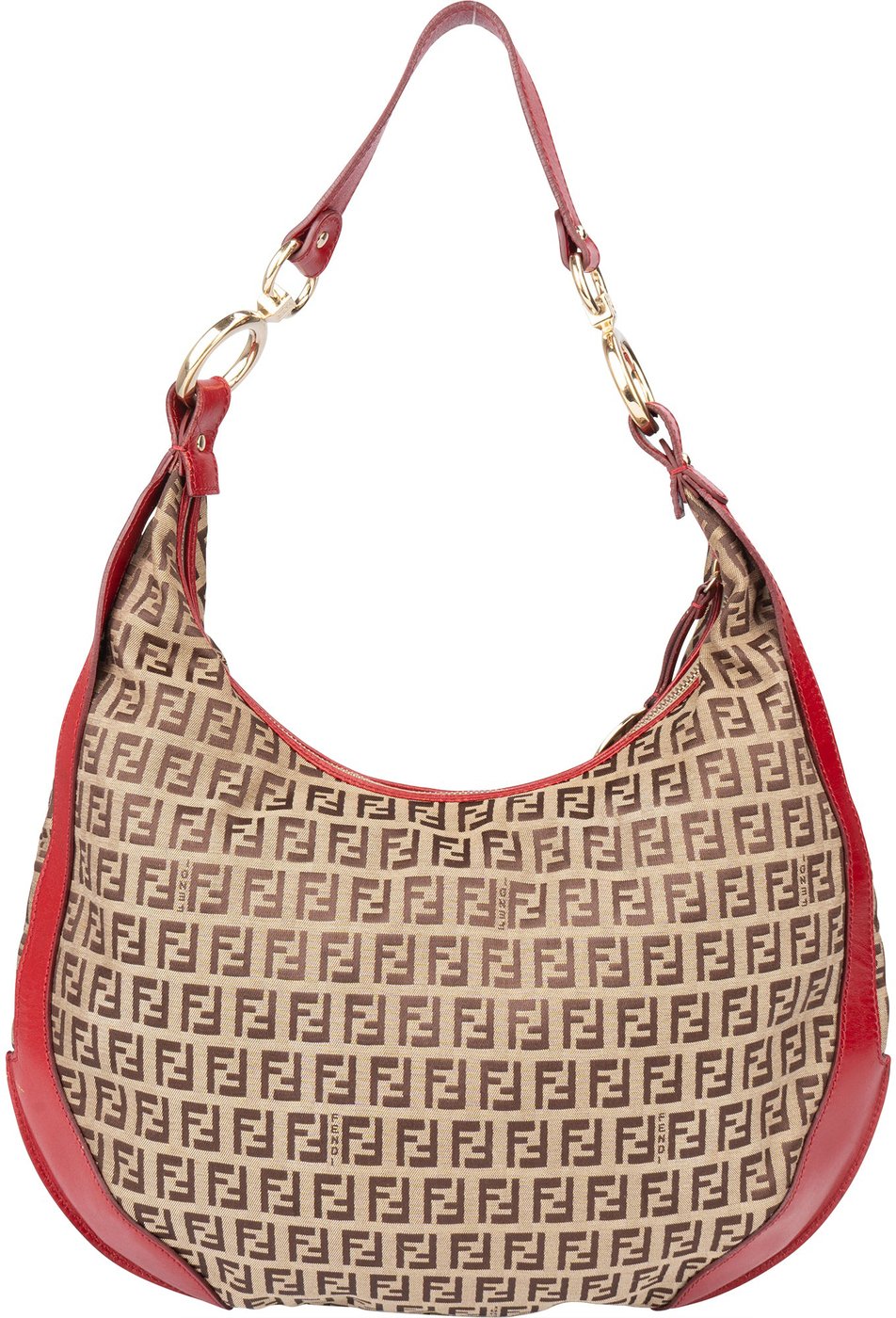 Fendi FF Monogram Zucca Handbag