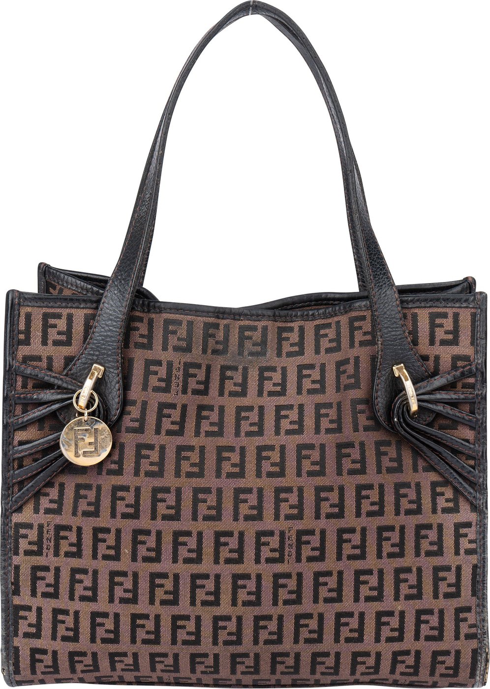 Fendi FF Monogram Zucca Handbag