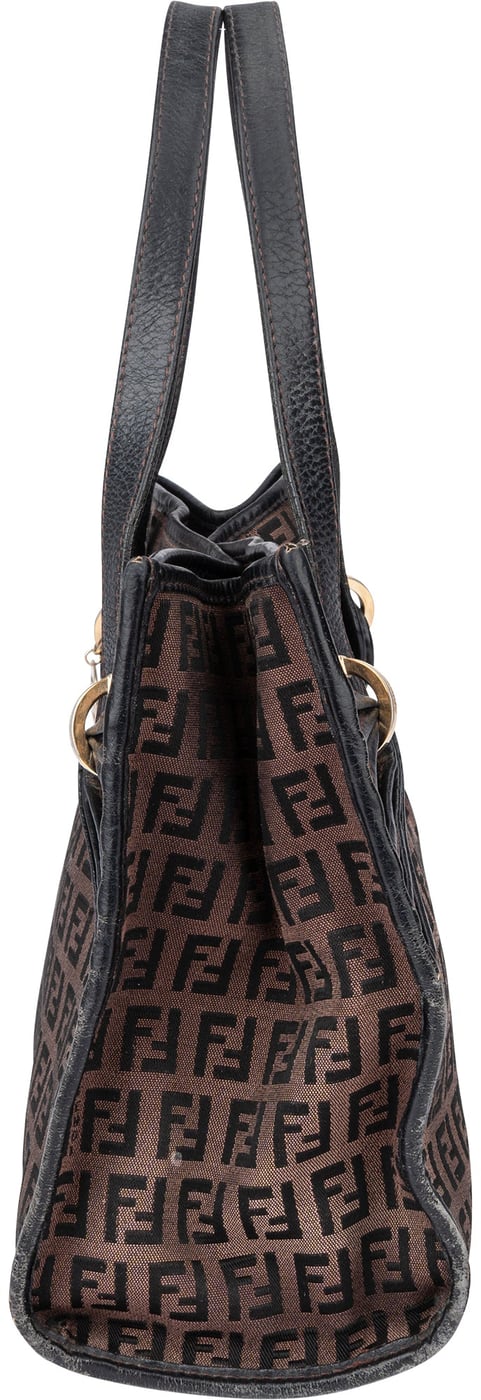 Fendi FF Monogram Zucca Handbag