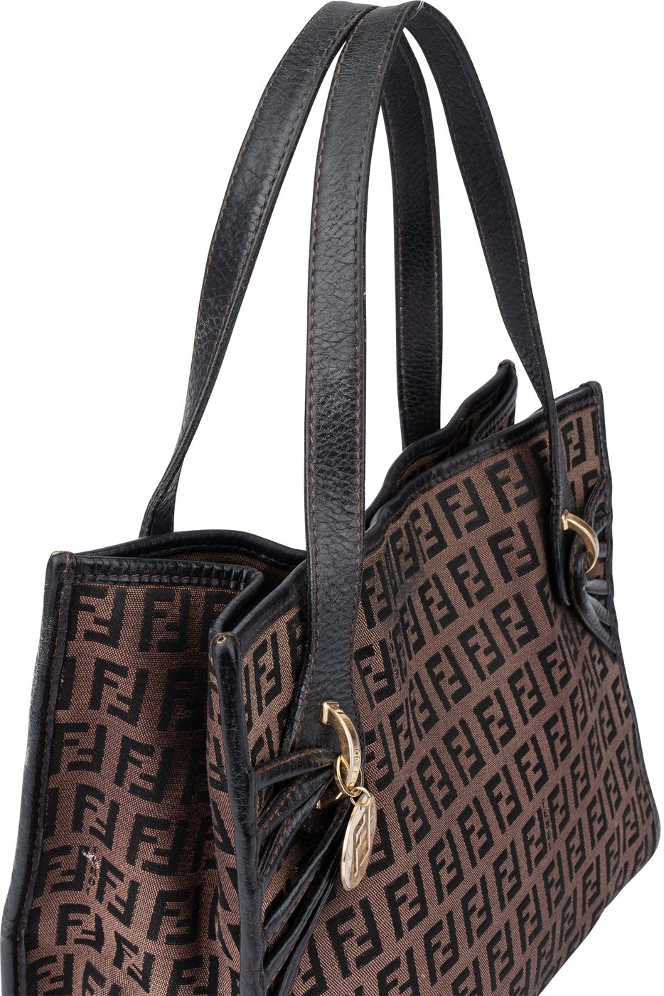 Fendi FF Monogram Zucca Handbag