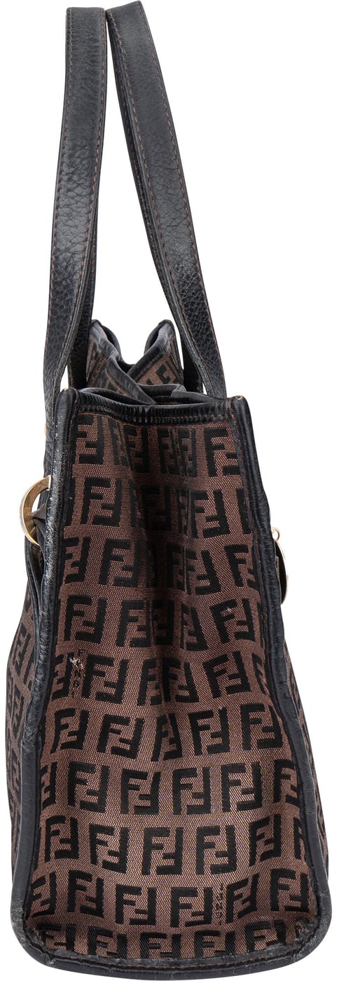 Fendi FF Monogram Zucca Handbag