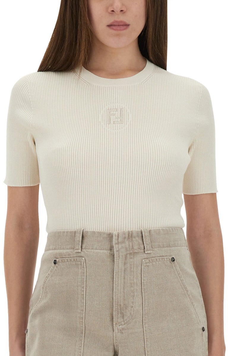 LOGO KNIT T-SHIRT
