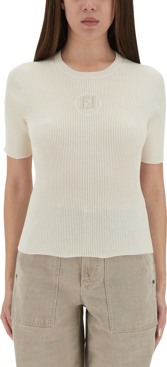 LOGO KNIT T-SHIRT
