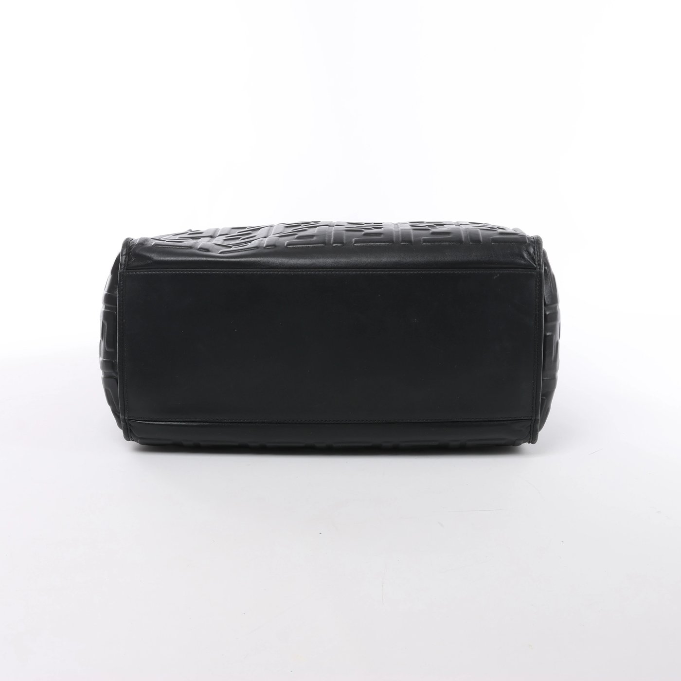 Fendi Sunshine Medium Leather 2Way Handbag in Black