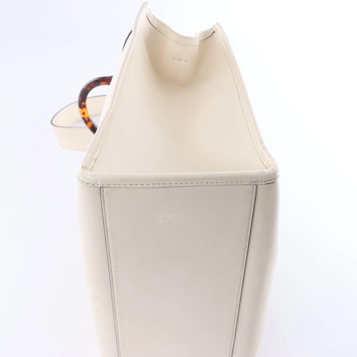 Fendi Sunshine Medium Leather 2Way Handbag in Beige 8BH386