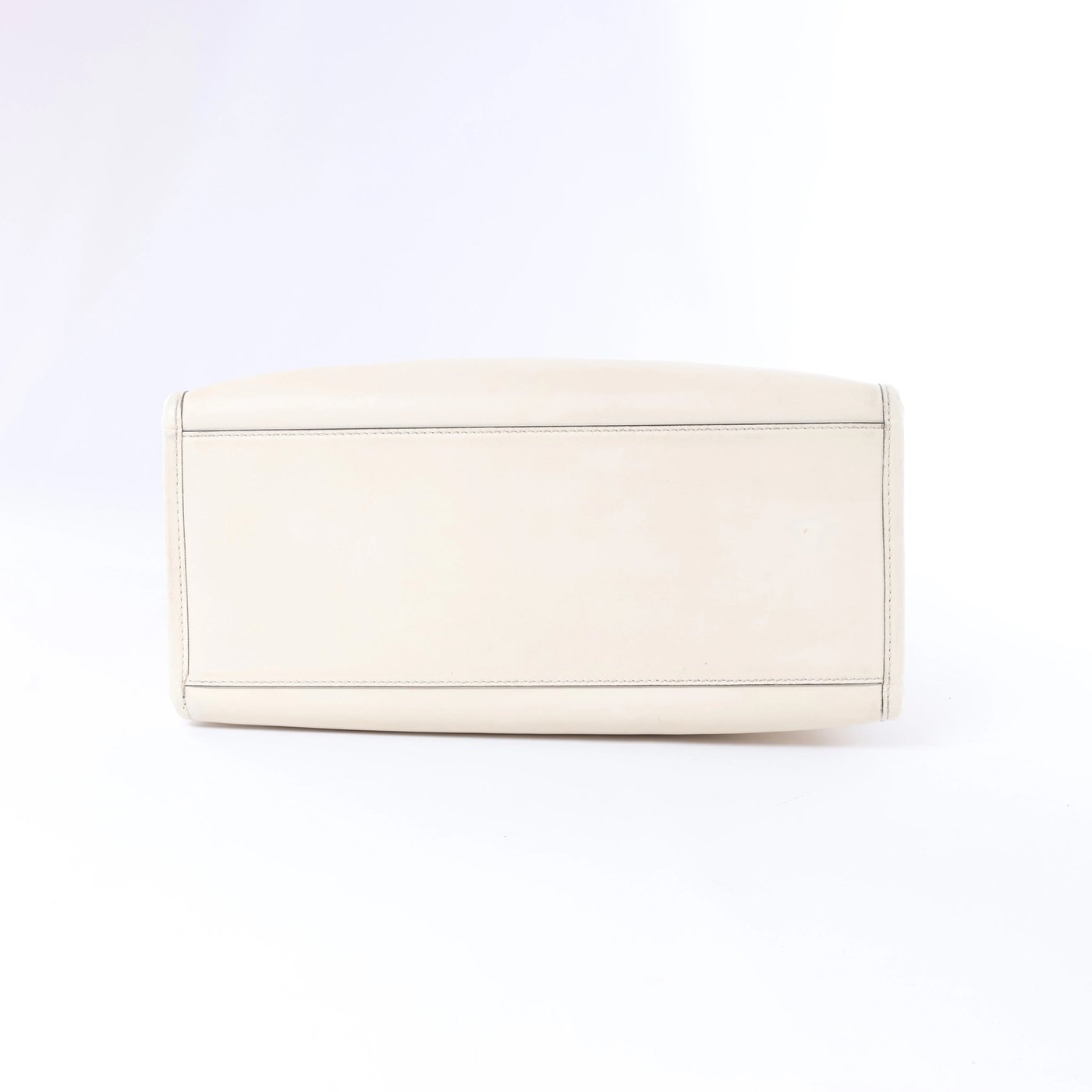 Fendi Sunshine Medium Leather 2Way Handbag in Beige 8BH386