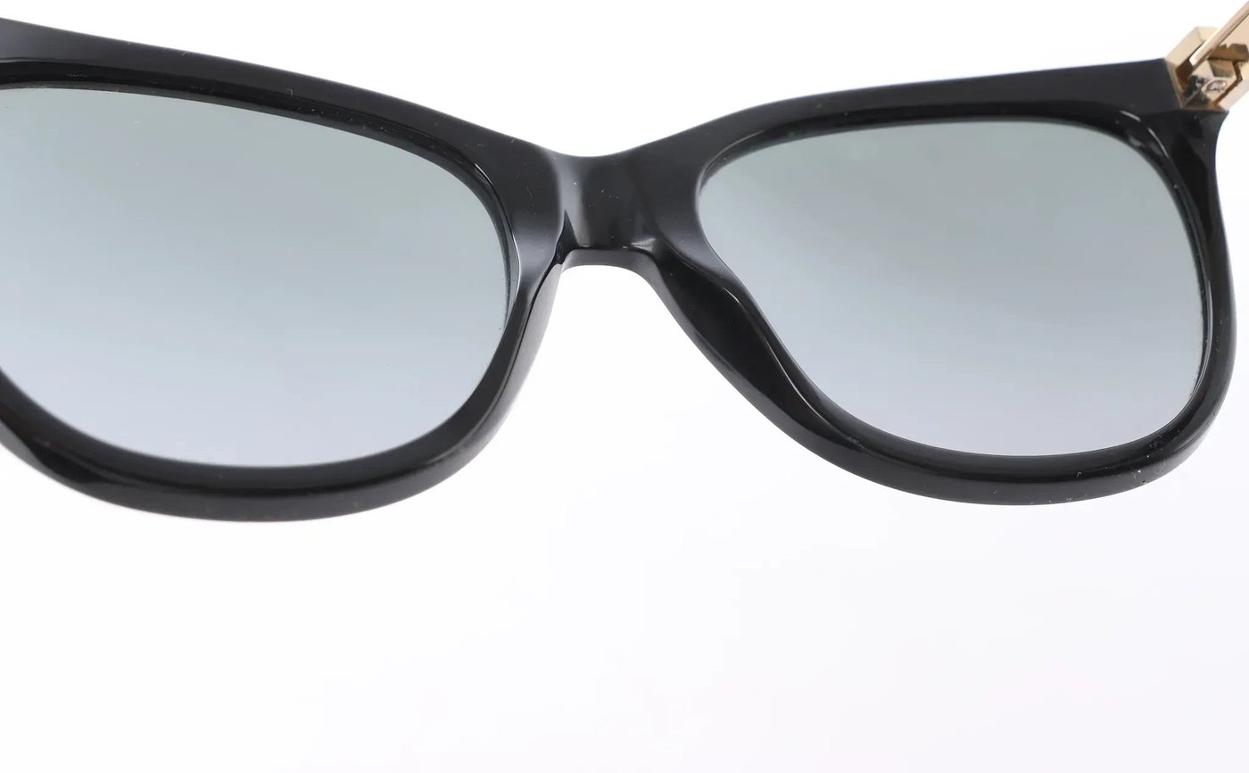 Fendi Zucca FF Logo Wayfarer Sunglasses in Black