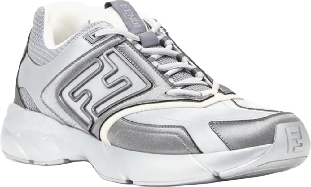 Fendi Faster Trainer Men's Grey Sneakers