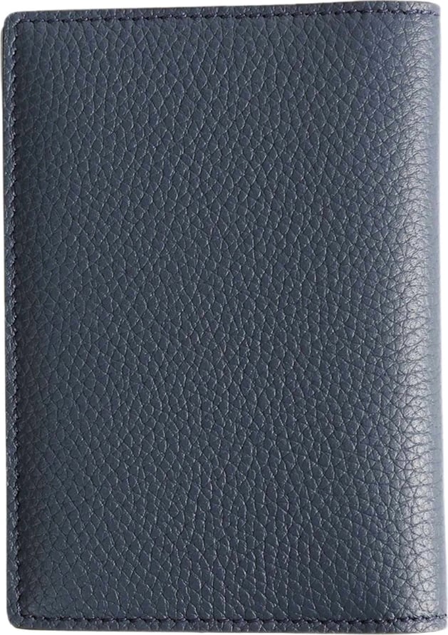 Fendi Lui logo-plaque bifold card holder