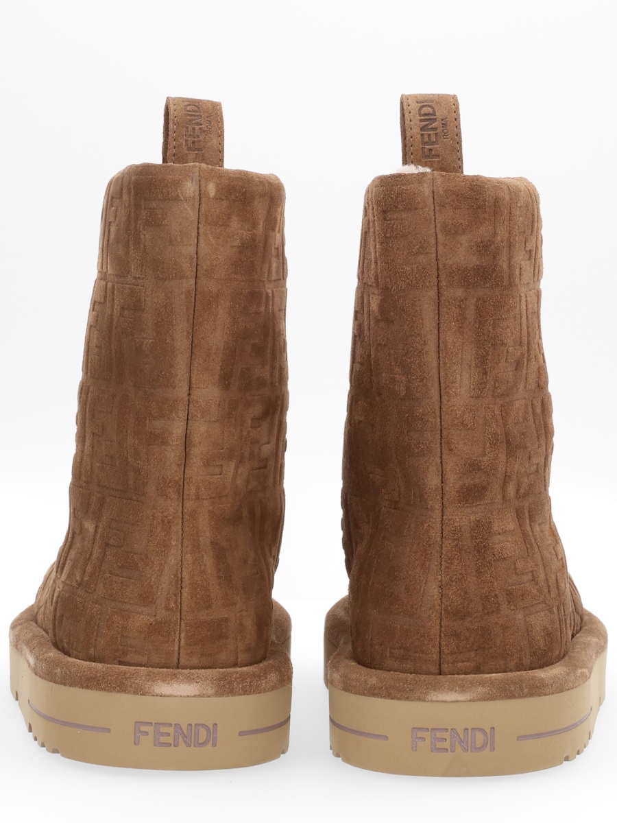 Suede Apres Chic Monogram Boots