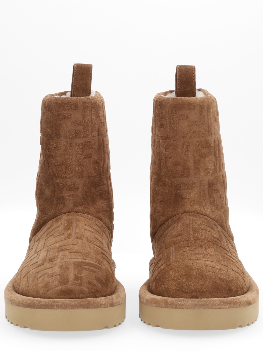 Suede Apres Chic Monogram Boots