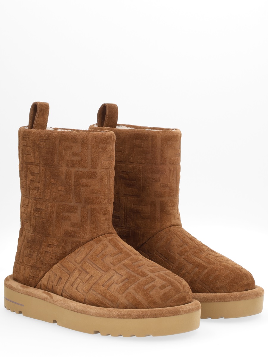 Suede Apres Chic Monogram Boots