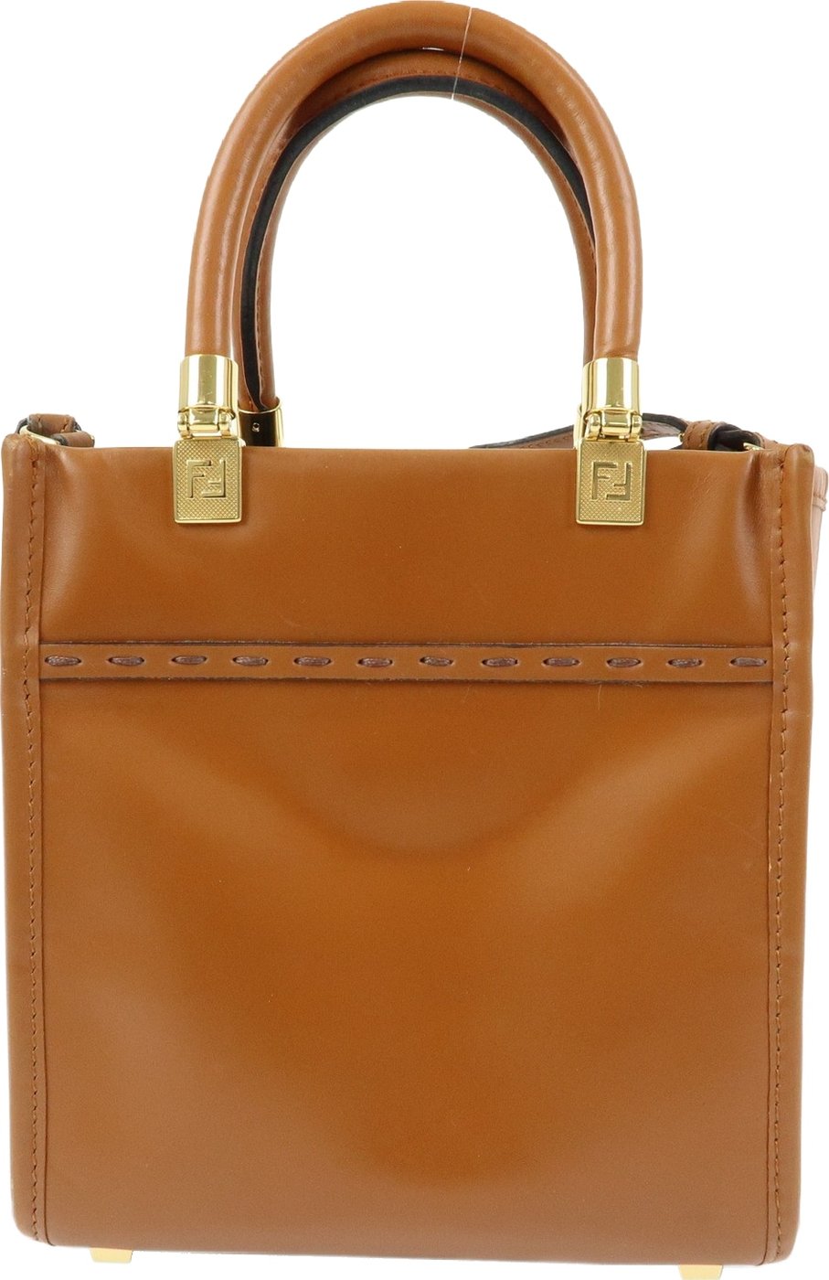 Fendi Sunshine Shopper Leather Small