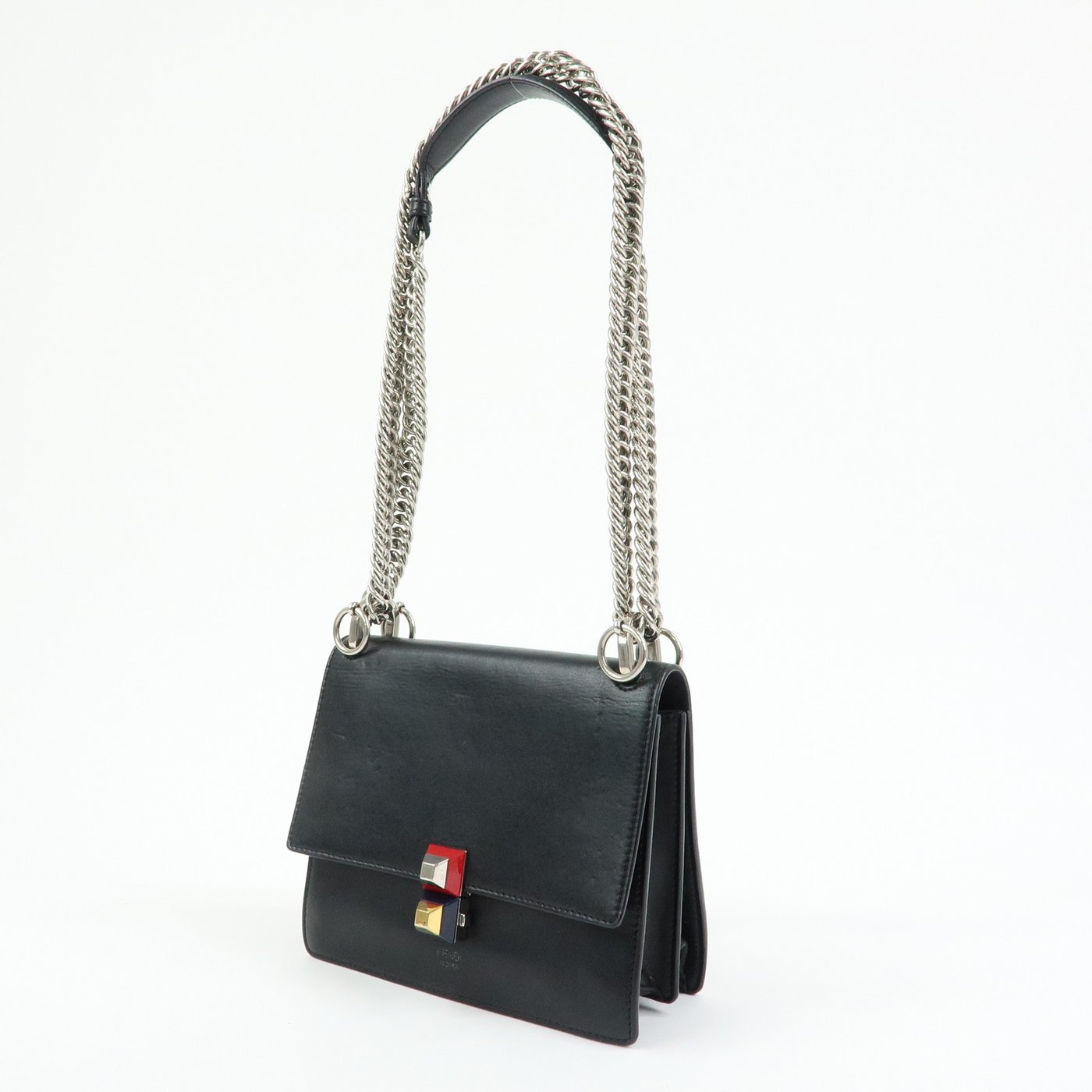 Fendi Kan I Leather Small