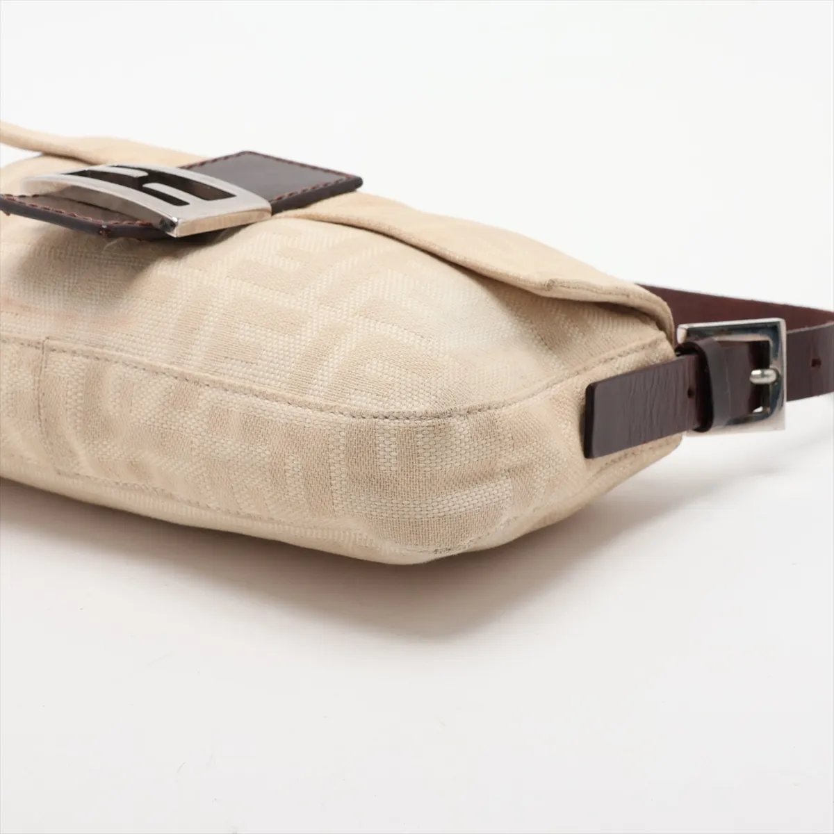 Fendi Baguette Pochette Zucca Canvas long