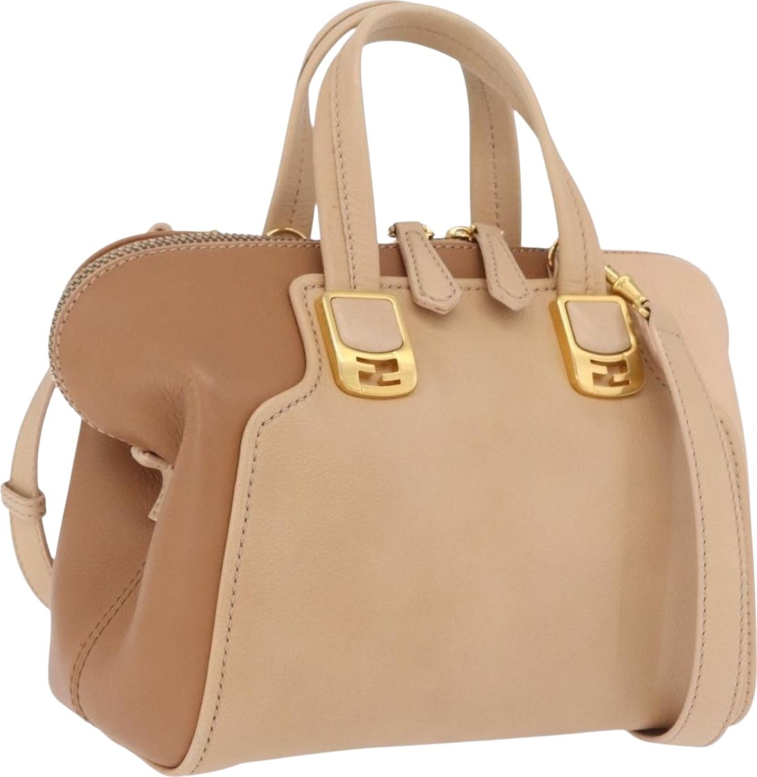 Fendi Chameleon Satchel Leather Small