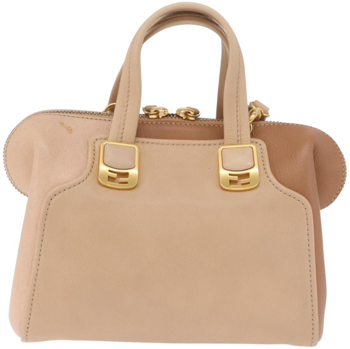 Fendi Chameleon Satchel Leather Small