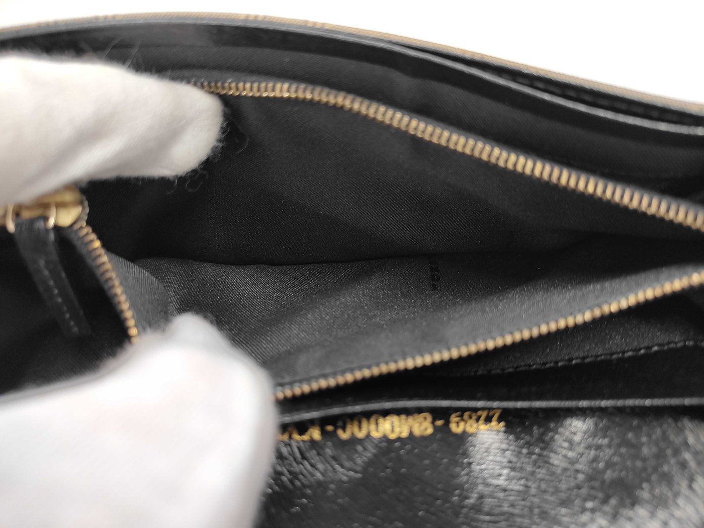 Fendi Logo Continental Leather Long