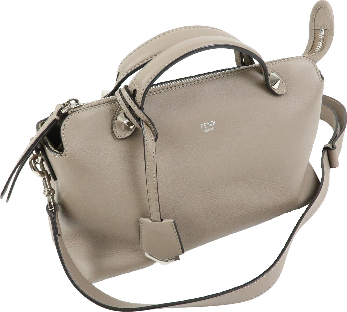 Fendi By The Way Satchel Leather Medium