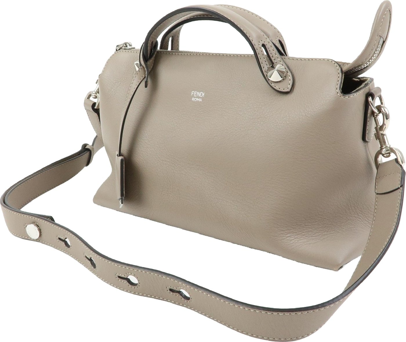 Fendi By The Way Satchel Leather Medium