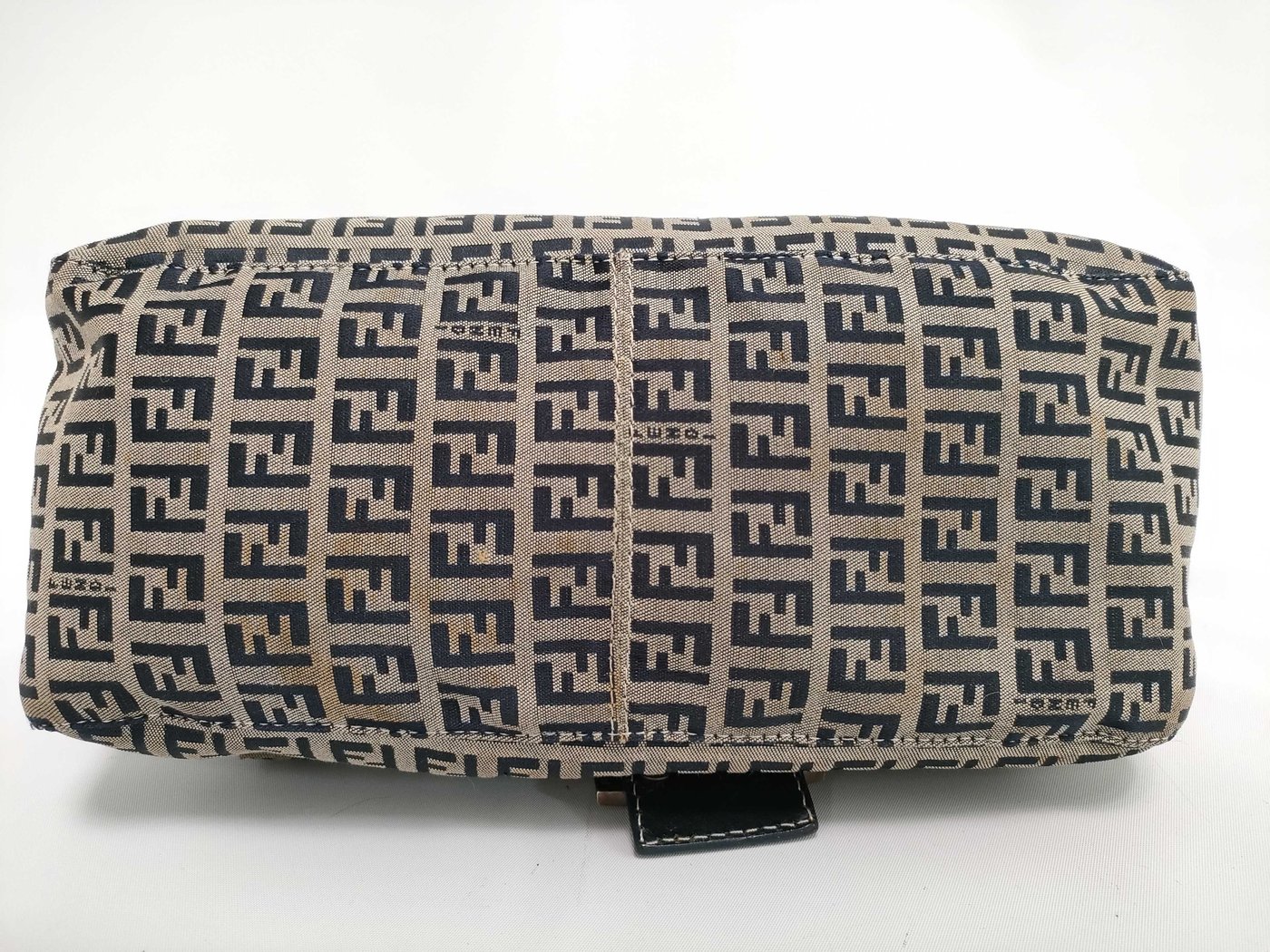 Fendi Zucchino Mamma Baguette Canvas Medium