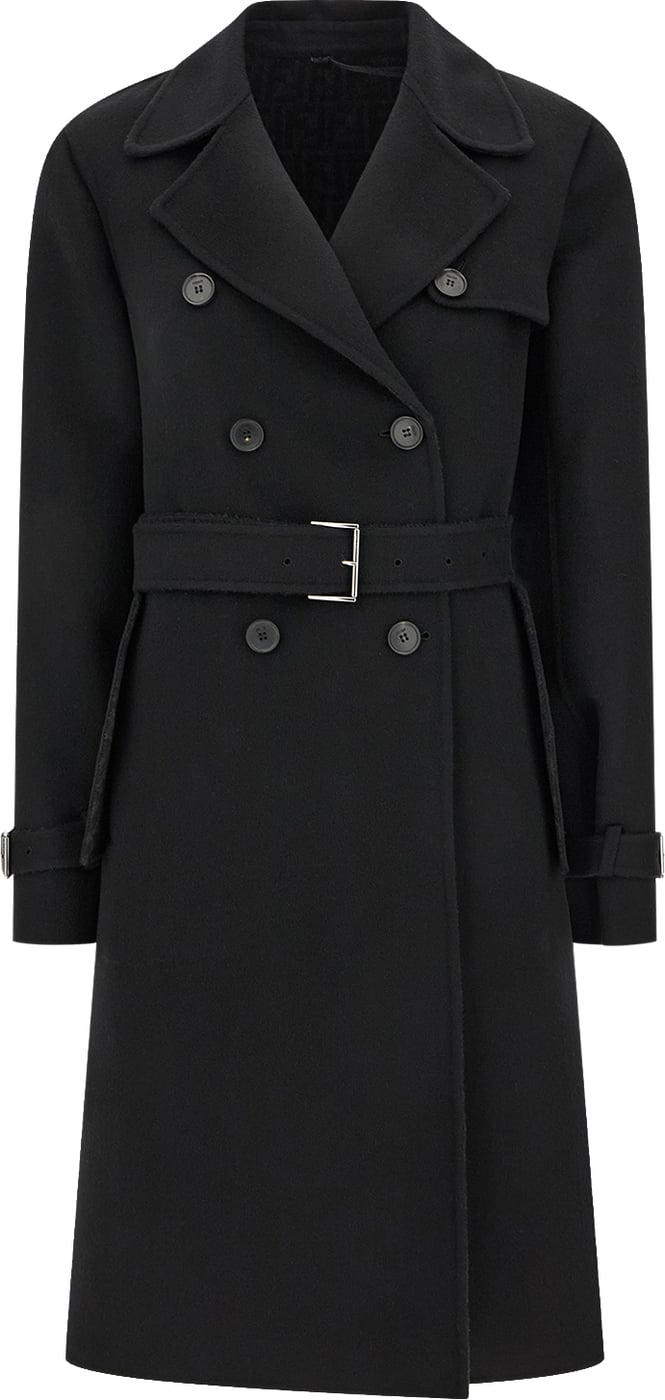 Fendi Black wool coat