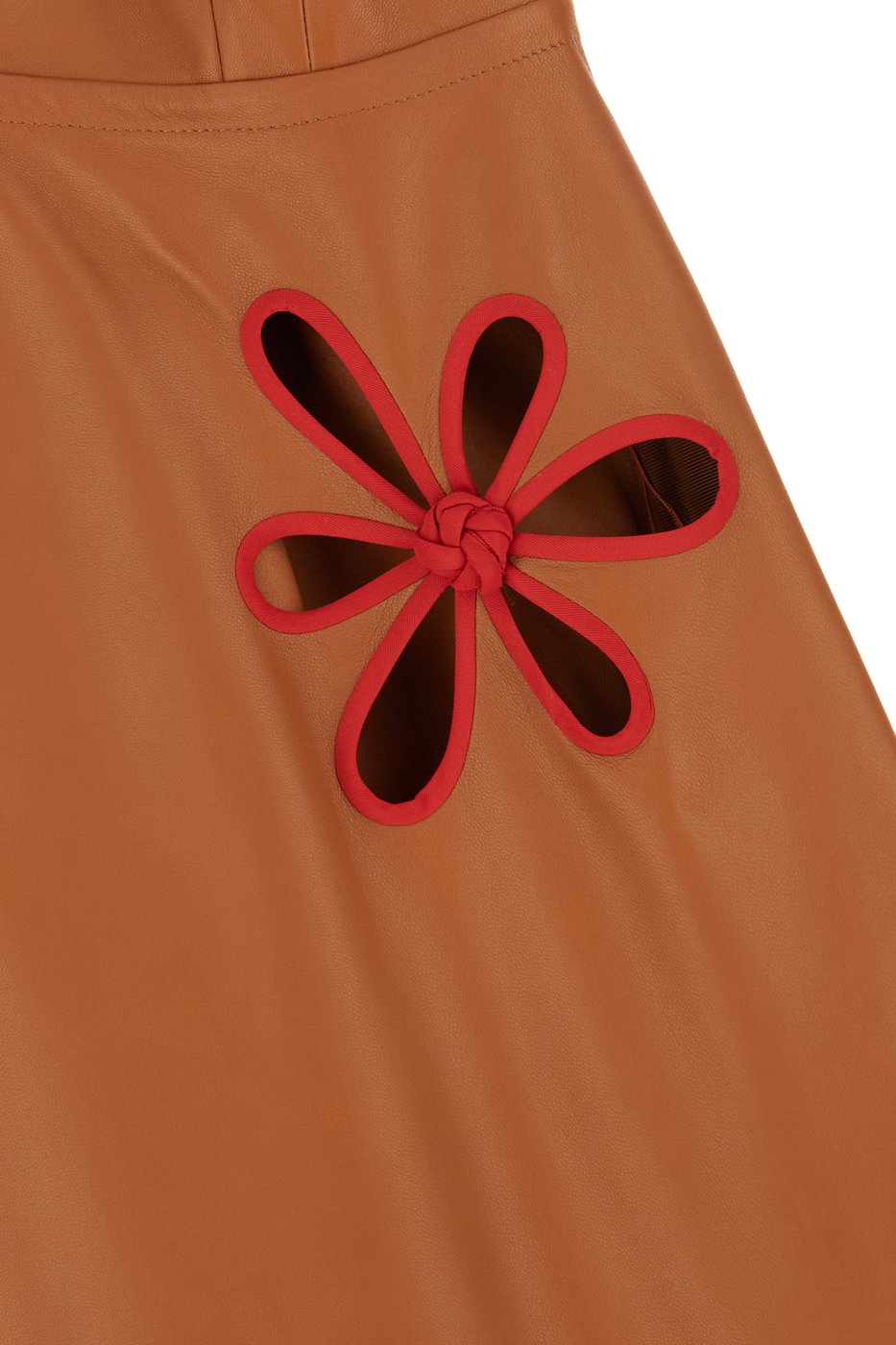 Fendi Caramel leather dress