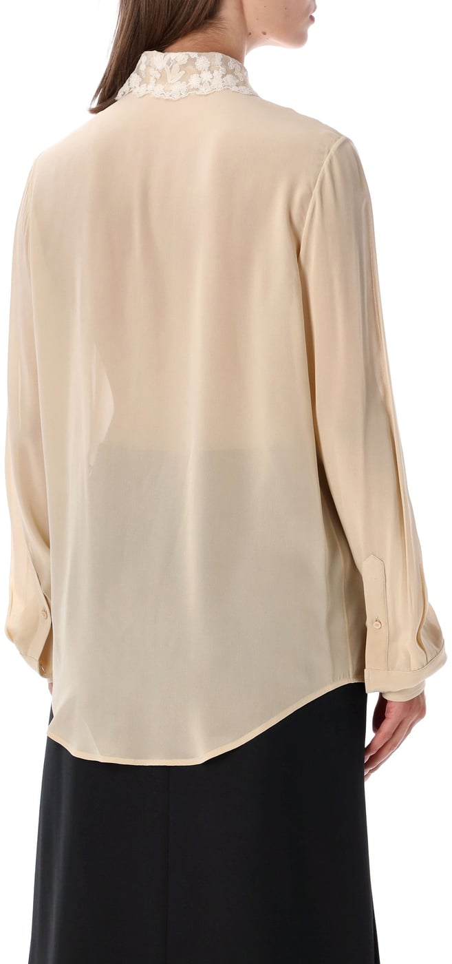 Shirt Ebroidered Bianco