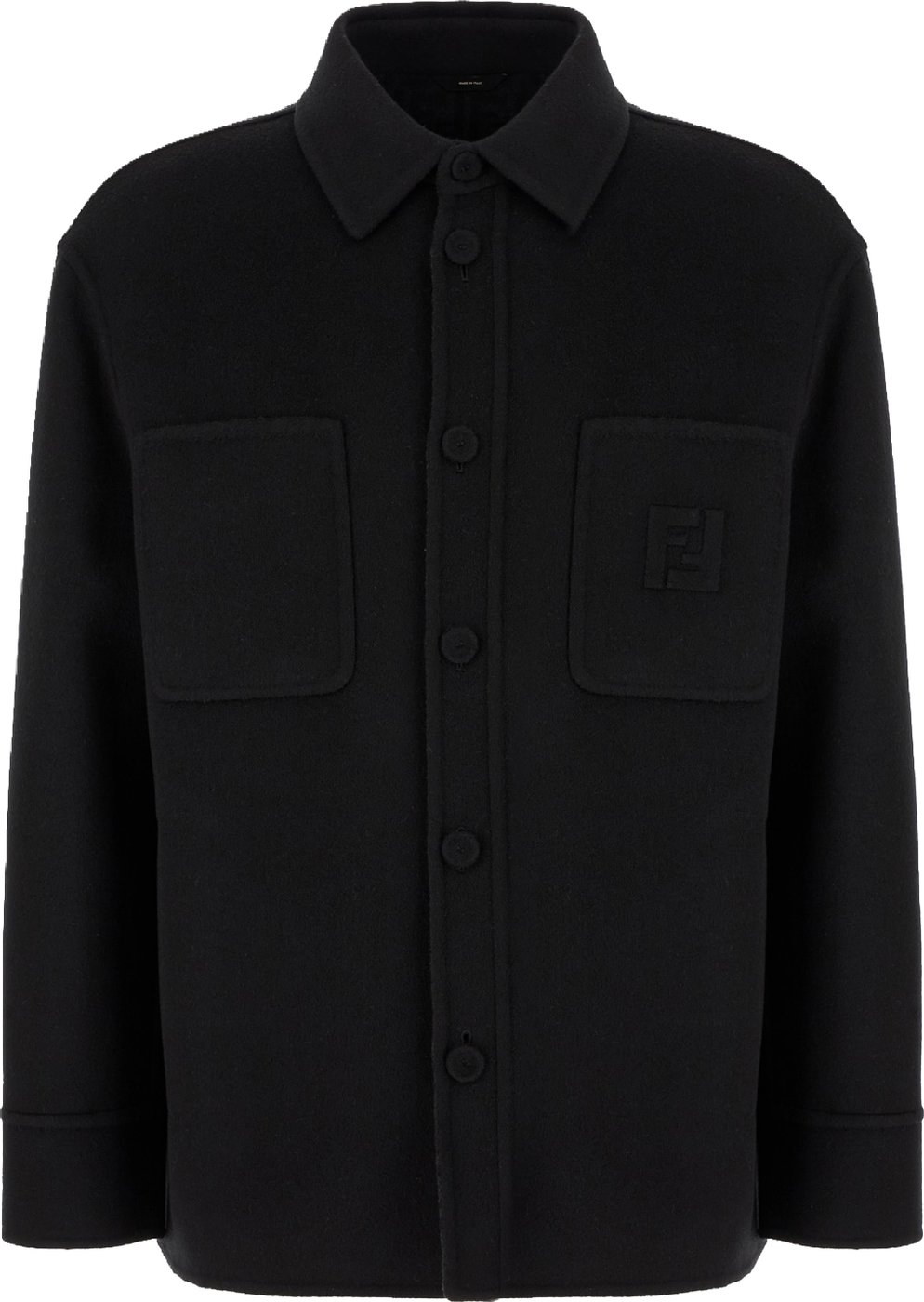 Fendi Slate wool blend jacket