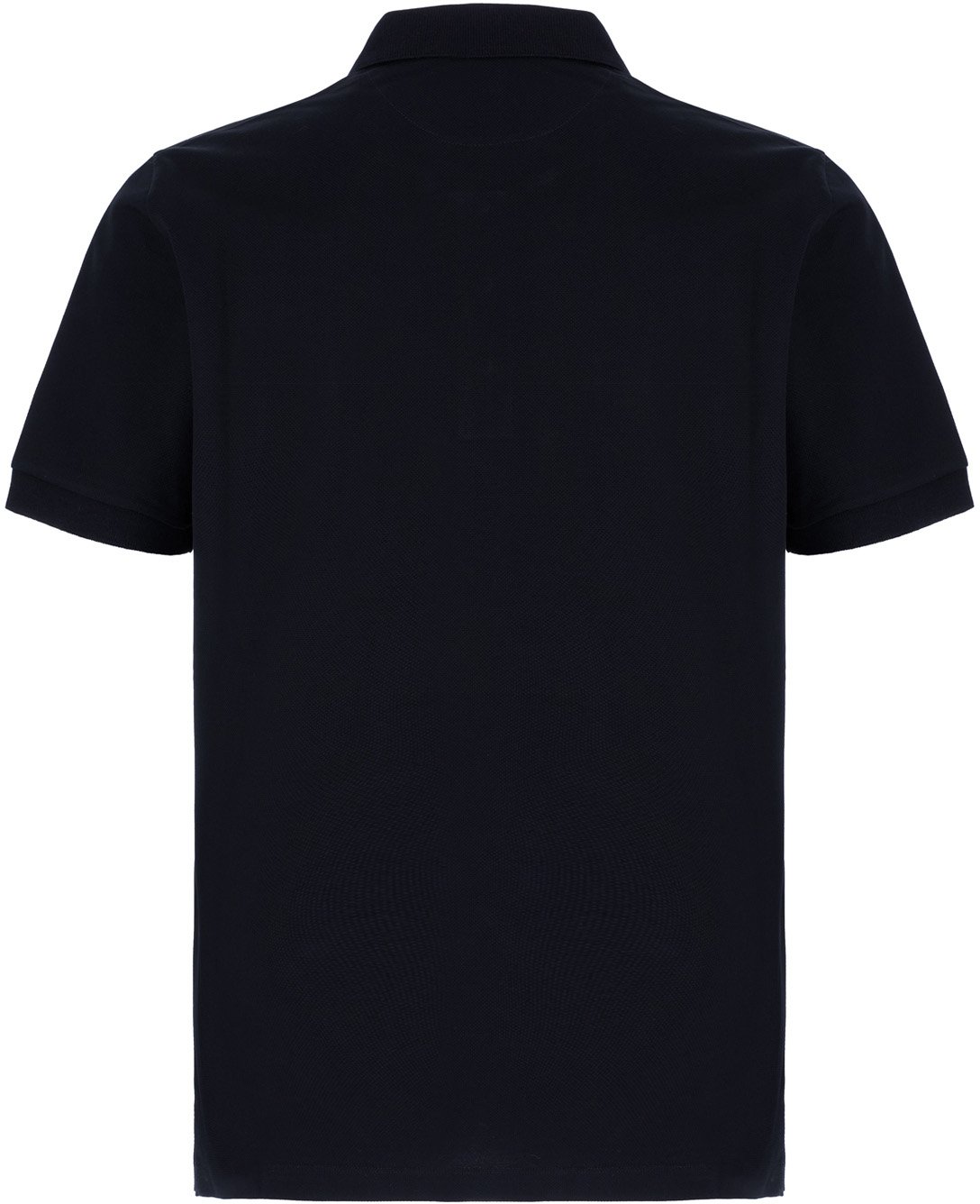 Fendi Navy blue piquet polo shirt