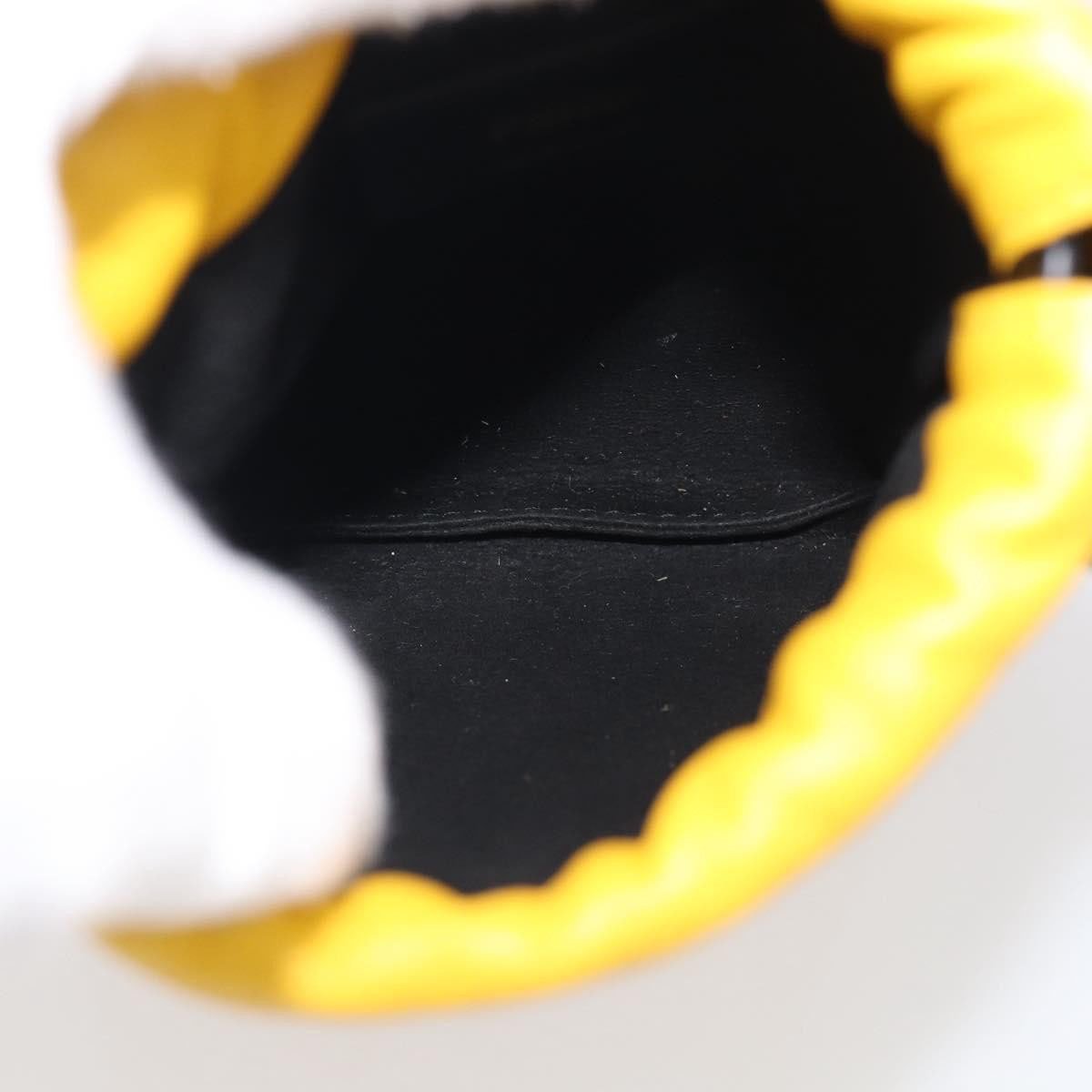 Fendi Logo Drawstring Leather