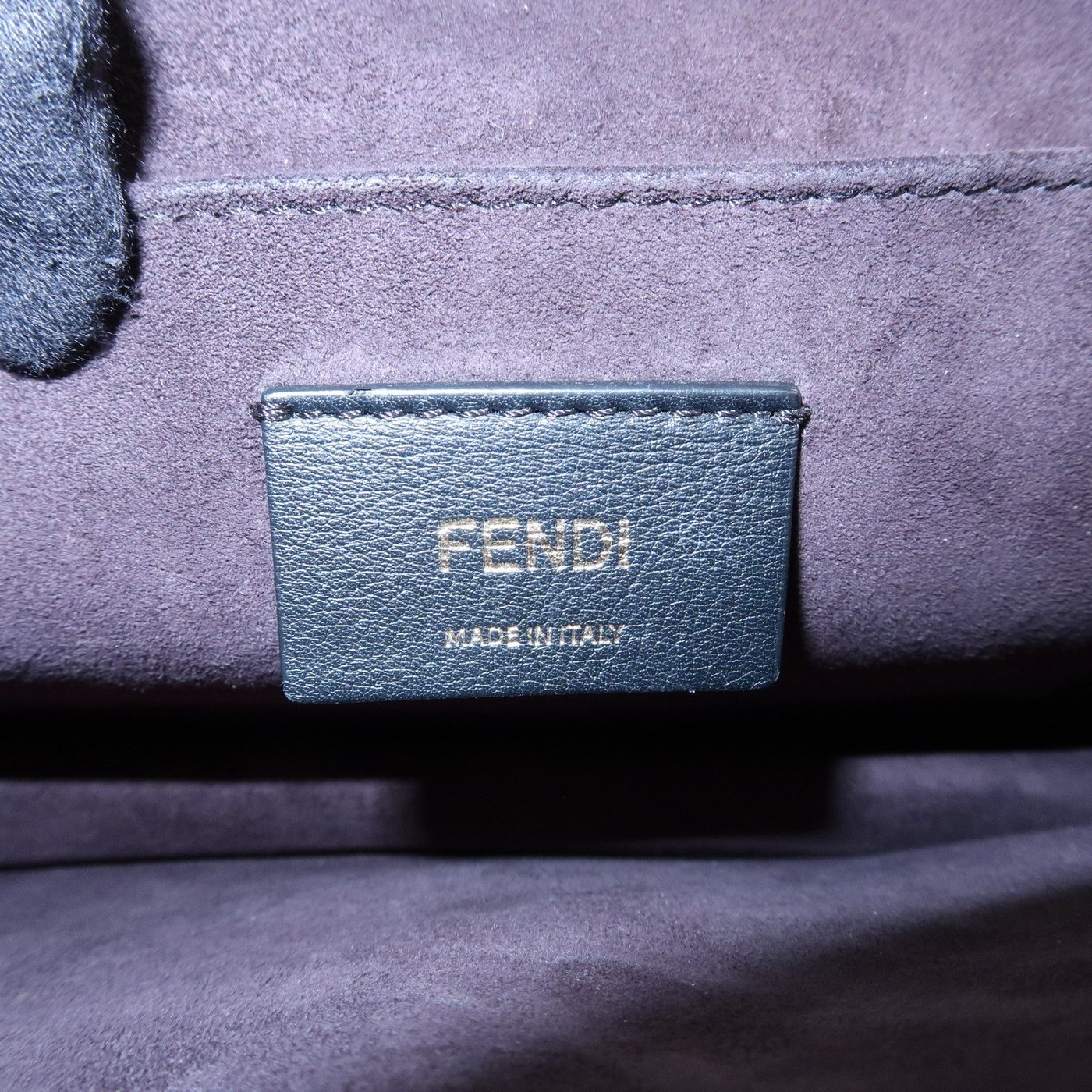 Fendi Kan I Leather Medium