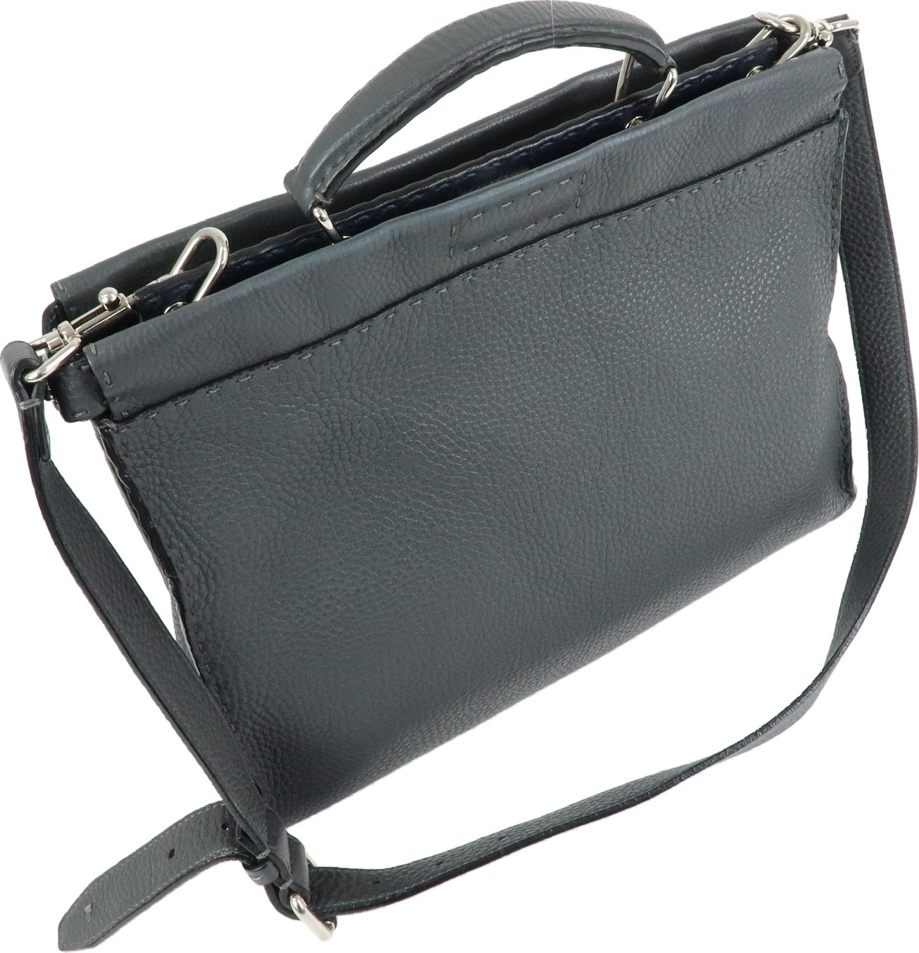Fendi Selleria Peekaboo Grainy Leather Regular