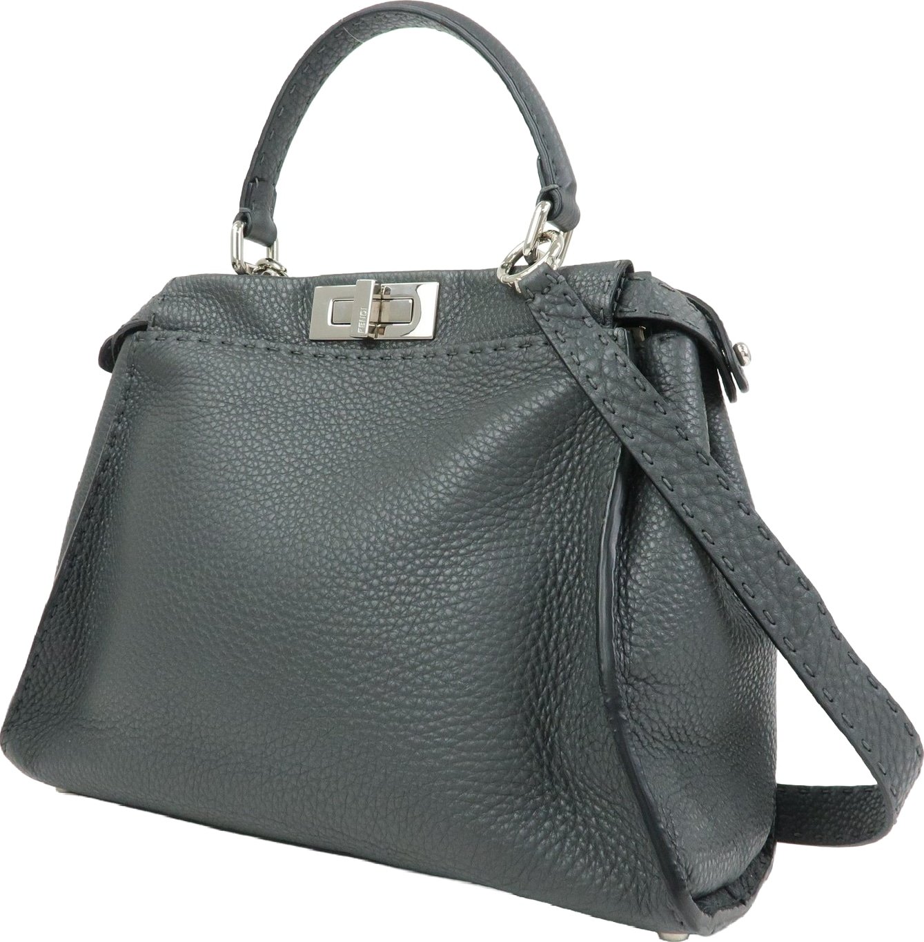 Fendi Selleria Peekaboo Leather Medium