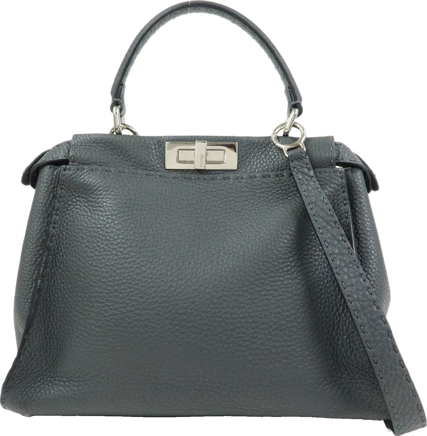 Fendi Selleria Peekaboo Leather Medium
