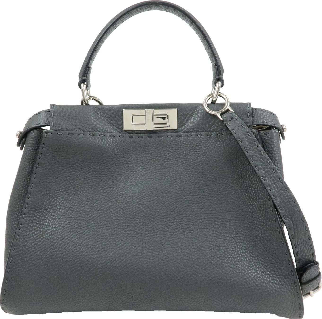 Fendi Selleria Peekaboo Leather Medium