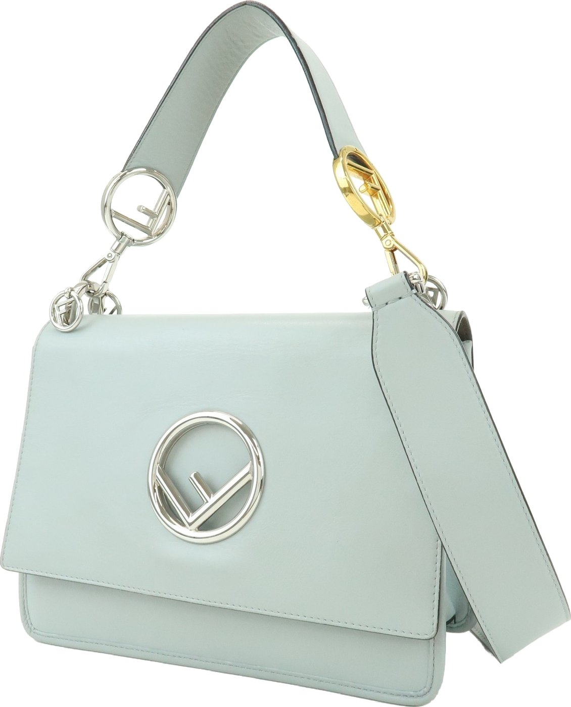 Fendi Kan I F Leather Medium