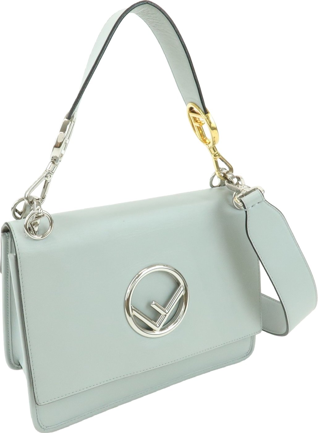 Fendi Kan I F Leather Medium